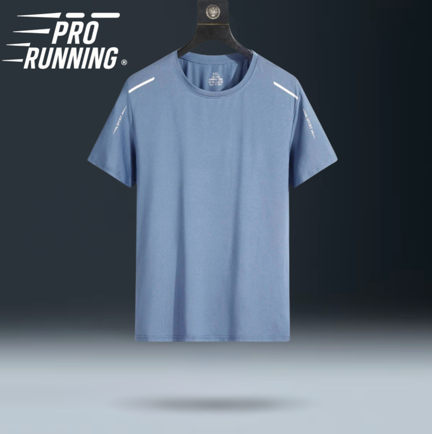 T-shirt de course réfléchissant AXELIUM PRO Blanc