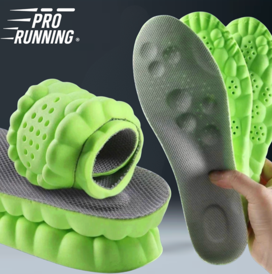 Semelles de Sport AXELIUM PRO Noir premium – Confort & Performance 4D