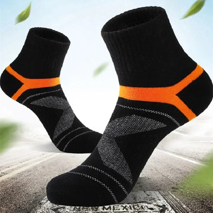 Chaussettes de Running AXELIUM PRO Noir – Confort &amp; Respiration Optimale