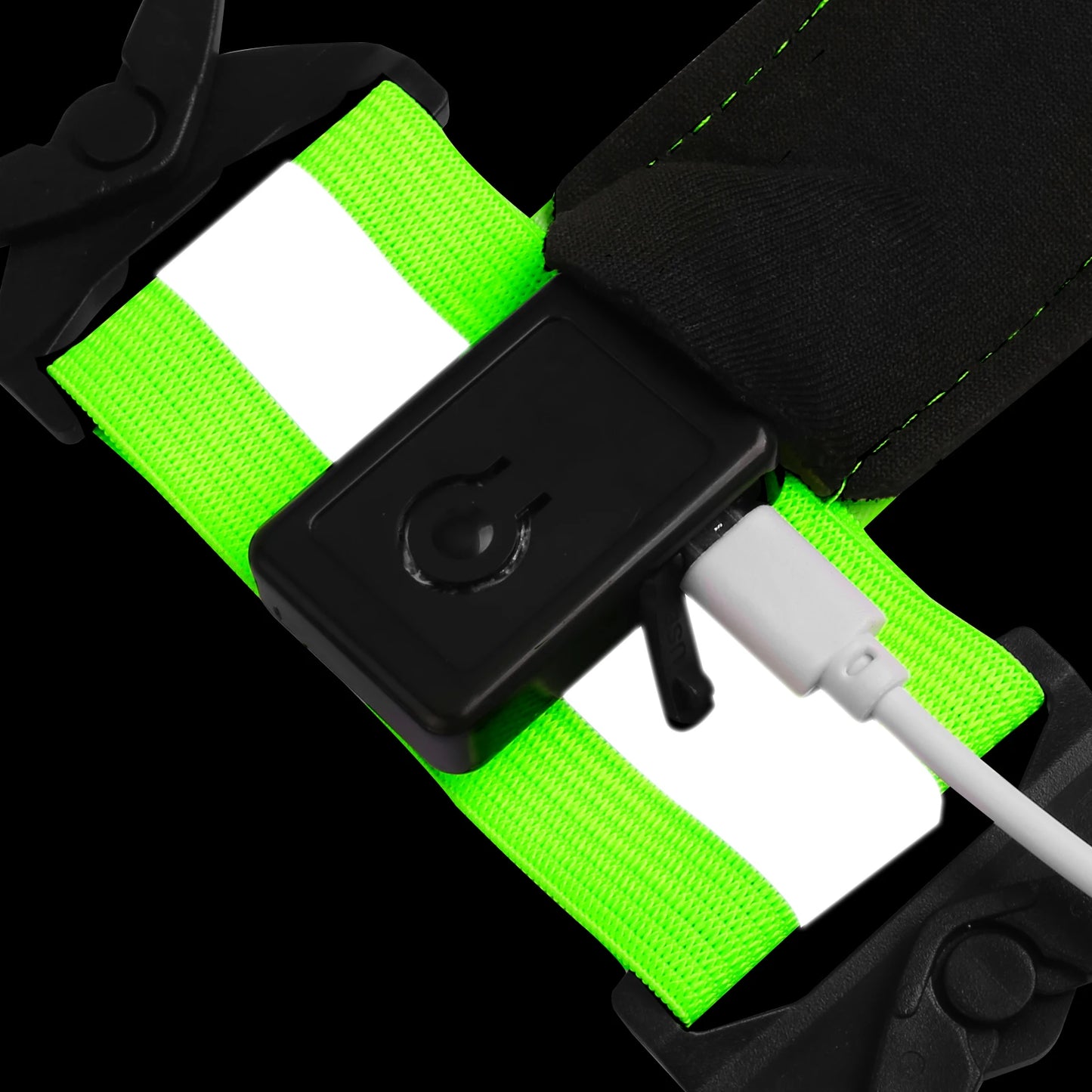 Gilet LED Fluo de Course Pour la Nuit