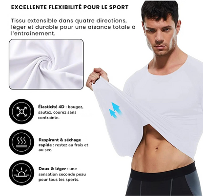 T-Shirt de course AXELIUM PRO Bleu marine