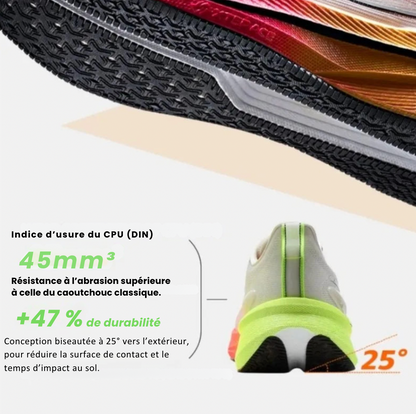 Chaussure de course 3.0 AXELIUM PRO Blanc clair – Performance et endurance ultime