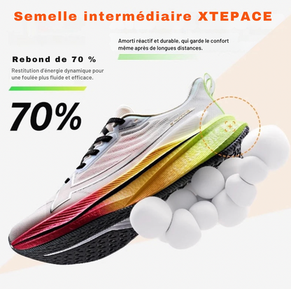 Chaussure de course 3.0 AXELIUM PRO Blanc clair – Performance et endurance ultime