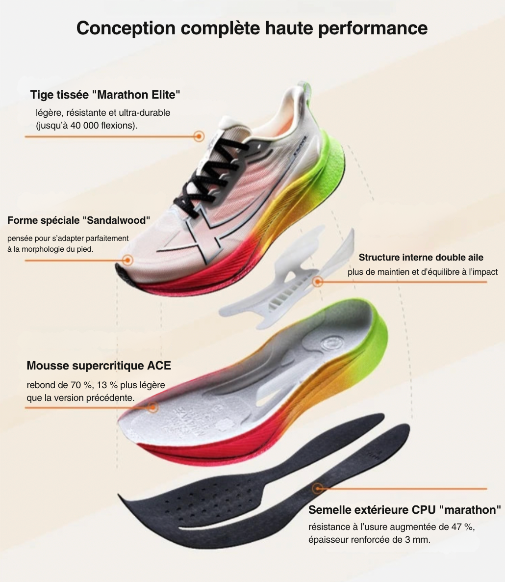 Chaussure de course 3.0 AXELIUM PRO – Performance et endurance ultime