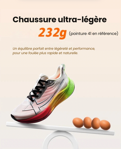 Chaussure de course 3.0 AXELIUM PRO Blanc clair – Performance et endurance ultime