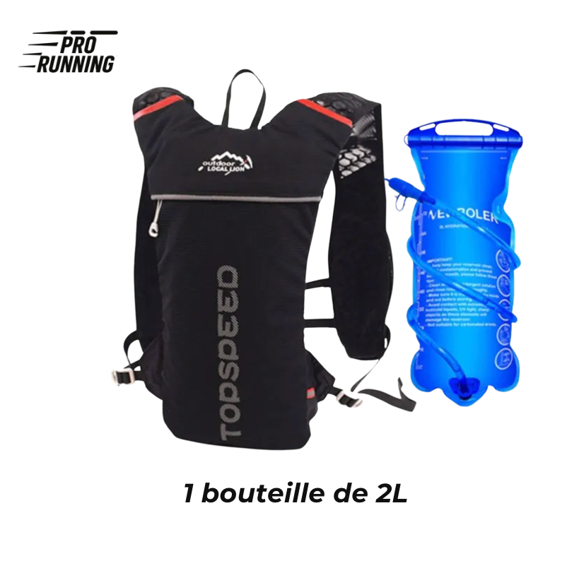 NEWBOLER Trail Running AXELIUM PRO – Sac d’hydratation ultra-léger 5L