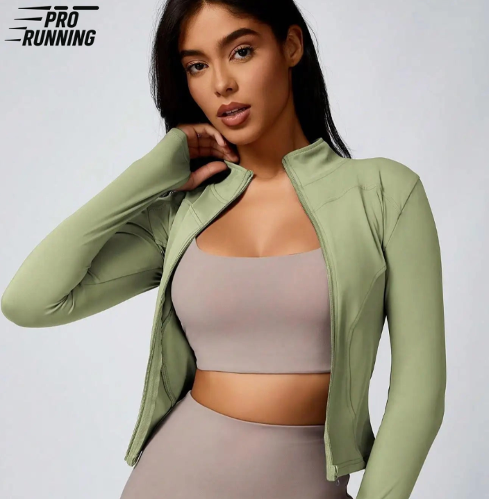 Veste de sport pour femme Vert