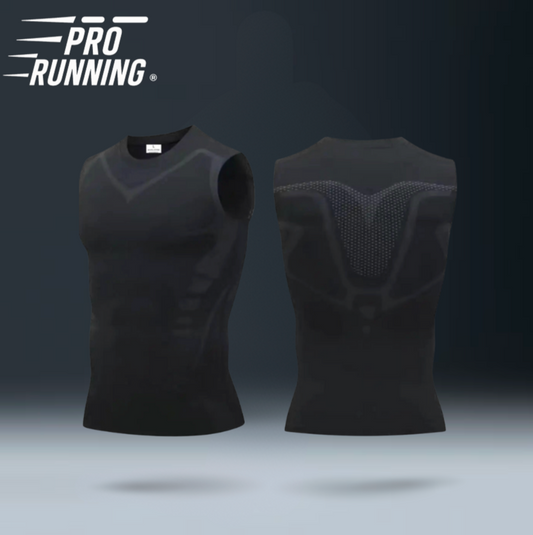 Débardeur de Compression AXELIUM PRO Noir Carbone