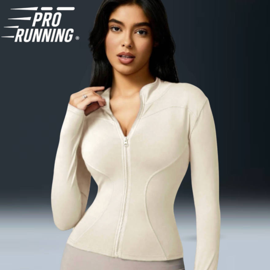 Veste de sport pour femme Ivoire