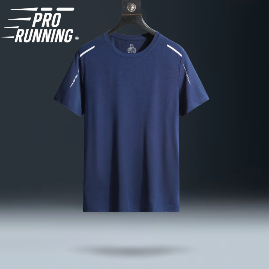 T-shirt de course réfléchissant AXELIUM PRO Blanc