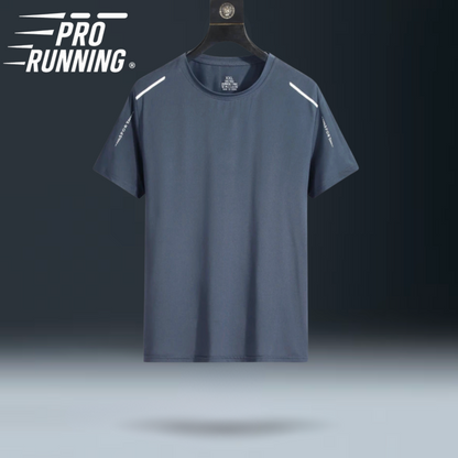 T-shirt de course réfléchissant AXELIUM PRO Blanc