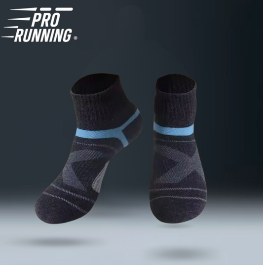 Chaussettes de Running AXELIUM PRO bleue – Confort &amp; Respiration Optimale
