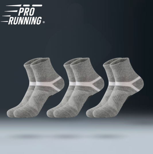 Chaussettes de Running AXELIUM PRO grise – Confort &amp; Respiration Optimale