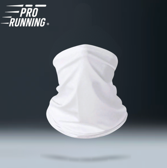 Cache-Cou Protection Soie Blanc