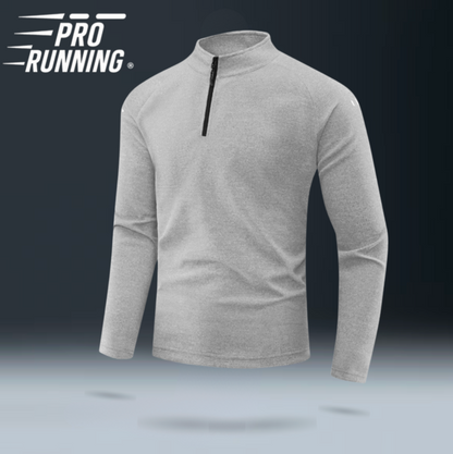 T-shirt Réfléchissant Kaki - Demi zip