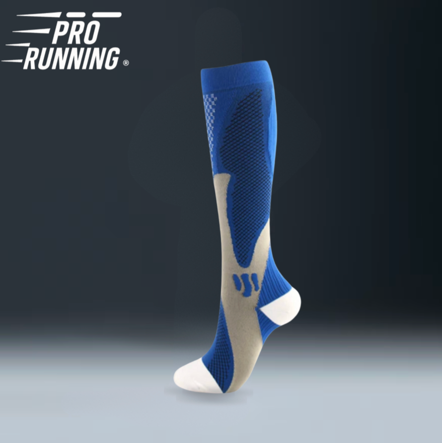 Chaussettes de Compression Bleu