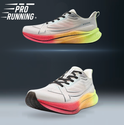 Chaussure de course 3.0 AXELIUM PRO Blanc clair – Performance et endurance ultime