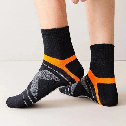 Chaussettes de Running AXELIUM PRO Noir – Confort &amp; Respiration Optimale